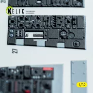 Kelik F-4C - interior 3D decals for Tamiya kit 1:32 (K32048)
