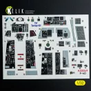 Kelik F-4D - interior 3D decals for Tamiya kit 1:32 (K32049)