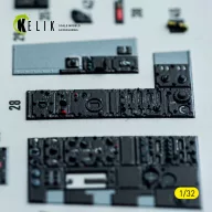 Kelik F-4D - interior 3D decals for Tamiya kit 1:32 (K32049)