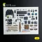 Kelik Ju-87D - interior 3D decals for Hasegawa kit 1:32 (K32050)