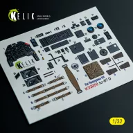   Kelik Ju-87D - interior 3D decals for Hasegawa kit 1:32 (K32050)