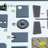   Kelik Ju-87D - interior 3D decals for Hasegawa kit 1:32 (K32050)