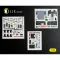Kelik F-15C (early) - interior 3D decals for Tamiya kit 1:32 (K32051)