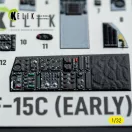 Kelik F-15C (early) - interior 3D decals for Tamiya kit 1:32 (K32051)