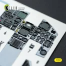 Kelik F-15C (early) - interior 3D decals for Tamiya kit 1:32 (K32051)