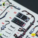 Kelik F-15C (early) - interior 3D decals for Tamiya kit 1:32 (K32051)