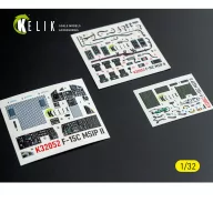   Kelik F-15C MSIP II- interior 3D decals for Tamiya kit 1:32 (K32052)
