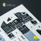 Kelik F-15C MSIP II- interior 3D decals for Tamiya kit 1:32 (K32052)