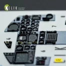 Kelik F-15C MSIP II- interior 3D decals for Tamiya kit 1:32 (K32052)