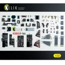 Kelik F-14A - interior 3D decals for Tamiya kit 1:32 (K32053)