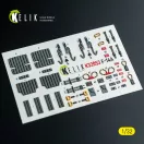 Kelik F-14A - interior 3D decals for Tamiya kit 1:32 (K32053)