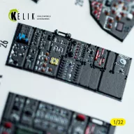   Kelik F-14A - interior 3D decals for Tamiya kit 1:32 (K32053)