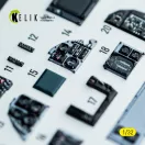 Kelik F-14A - interior 3D decals for Tamiya kit 1:32 (K32053)