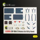 Kelik OV-10A/C Bronco - interior 3D decals for Kitty Hawk/Zimi models kit 1:32 (K32054)