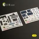 Kelik OV-10A/C Bronco - interior 3D decals for Kitty Hawk/Zimi models kit 1:32 (K32054)