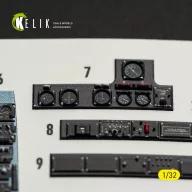   Kelik OV-10A/C Bronco - interior 3D decals for Kitty Hawk/Zimi models kit 1:32 (K32054)