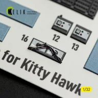   Kelik OV-10A/C Bronco - interior 3D decals for Kitty Hawk/Zimi models kit 1:32 (K32054)