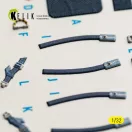 Kelik OV-10A/C Bronco - interior 3D decals for Kitty Hawk/Zimi models kit 1:32 (K32054)