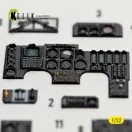 Kelik OV-10D Bronco - interior 3D decals for Kitty Hawk/Zimi models kit 1:32 (K32055)