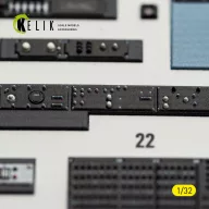   Kelik OV-10D Bronco - interior 3D decals for Kitty Hawk/Zimi models kit 1:32 (K32055)