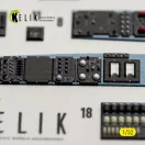 Kelik OV-10D Bronco - interior 3D decals for Kitty Hawk/Zimi models kit 1:32 (K32055)