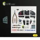 Kelik MS-406C-1 - interior 3D decals for Special Hobby kit 1:32 (K32057)