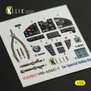 Kelik MS-406C-1 - interior 3D decals for Special Hobby kit 1:32 (K32057)