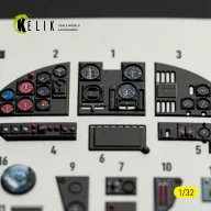   Kelik MS-406C-1 - interior 3D decals for Special Hobby kit 1:32 (K32057)