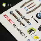 Kelik MS-406C-1 - interior 3D decals for Special Hobby kit 1:32 (K32057)