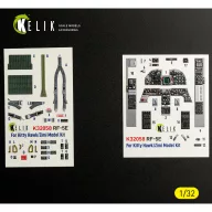   Kelik RF-5E - interior 3D decals for Kitty Hawk/Zimi models kit 1:32 (K32058)