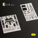 Kelik RF-5E - interior 3D decals for Kitty Hawk/Zimi models kit 1:32 (K32058)