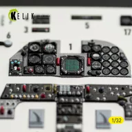   Kelik RF-5E - interior 3D decals for Kitty Hawk/Zimi models kit 1:32 (K32058)