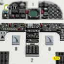 Kelik RF-5E - interior 3D decals for Kitty Hawk/Zimi models kit 1:32 (K32058)