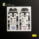 Kelik F-5F - interior 3D decals for Kitty Hawk/Zimi models kit 1:32 (K32059)