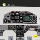 Kelik F-5F - interior 3D decals for Kitty Hawk/Zimi models kit 1:32 (K32059)