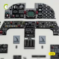   Kelik F-5F - interior 3D decals for Kitty Hawk/Zimi models kit 1:32 (K32059)
