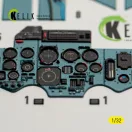Kelik SU-27UB Flanker C - interior 3D decals for Trumpeter kit 1:32 (K32061)