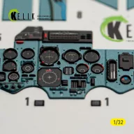   Kelik SU-27UB Flanker C - interior 3D decals for Trumpeter kit 1:32 (K32061)