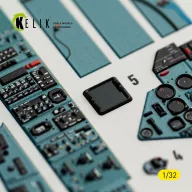  Kelik SU-27UB Flanker C - interior 3D decals for Trumpeter kit 1:32 (K32061)