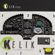   Kelik A-7D CORSAIR II - interior 3D decals for Trumpeter kit 1:32 (K32062)