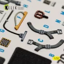 Kelik A-7D CORSAIR II - interior 3D decals for Trumpeter kit 1:32 (K32062)