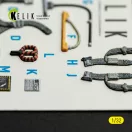 Kelik A-7E CORSAIR II - interior 3D decals for Trumpeter kit 1:32 (K32063)