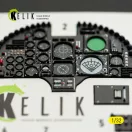 Kelik A-7E CORSAIR II - interior 3D decals for Trumpeter kit 1:32 (K32063)