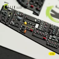   Kelik A-7E CORSAIR II - interior 3D decals for Trumpeter kit 1:32 (K32063)