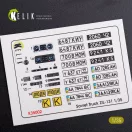 Kelik ZiL-131 series interior and exterior 3D decals for any kit 1:35 (K35002)