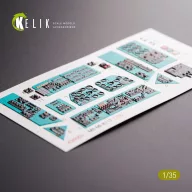   Kelik Mi-8MT/Mi-17 interior 3D decals for Trumpeter kit 1:35 (K35003)