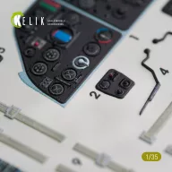   Kelik Mi-4 interior 3D decals for Trumpeter kit 1:35 (K35004)