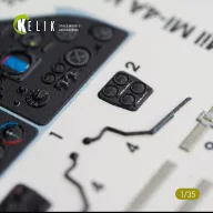   Kelik Mi-4 interior 3D decals for Trumpeter kit 1:35 (K35004)