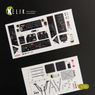   Kelik Mi-17 NATO (Black version) - Interior 3D Decal for Trumpeter 1:35 (K35005)