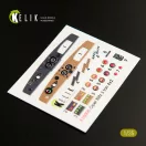 Kelik Opel Blitz 3ton 4x2 interior 3D decals for Tamiya kit 1:35 (K35006)